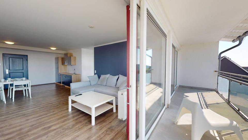 Sonnige Doppelzimmer mit herrlicher Aussicht für monatliche Vermietung – Bild 6