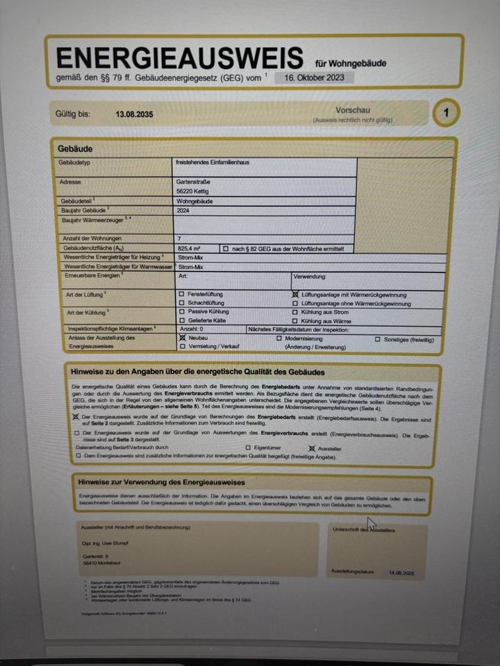 3-Zimmer Dachgeschoss Wohnung in energieeffizientem KFW55 Haus – Bild 25