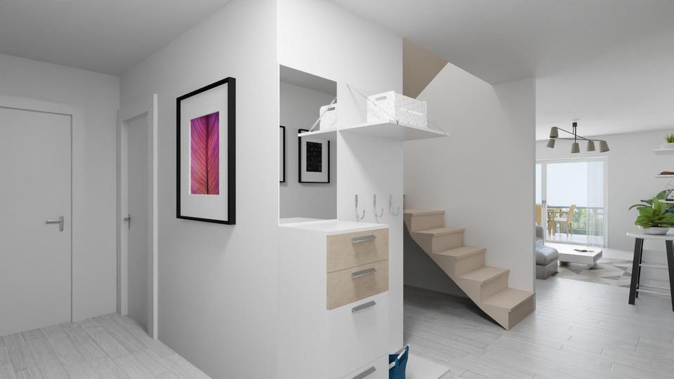 Großzügige 4,5-Zi.-Maisonette in Ergenzingen – Balkon, TG-Stellplatz & Wohnen auf 2 Ebenen – Bild 7