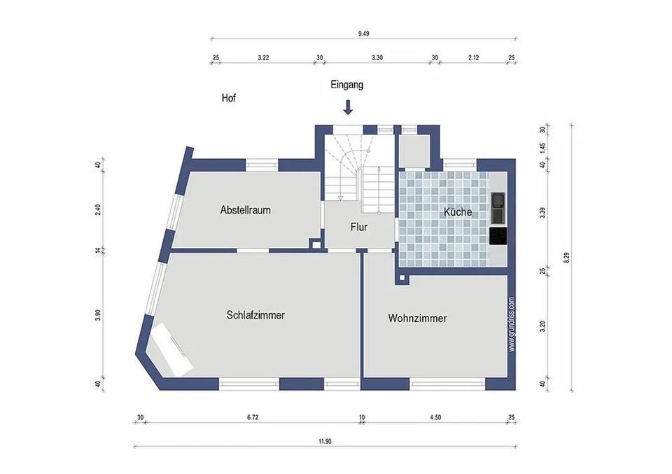 Charmantes Stadthaus-Ensemble in LU-Rheingönheim – Bild 34