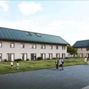 Neubau KFW 40-QNG Plus Reihenmittelhaus im Ortskern von Dettingen