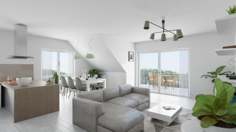 Großzügige 4,5-Zi.-Maisonette in Ergenzingen – Balkon, TG-Stellplatz & Wohnen auf 2 Ebenen – Bild 3