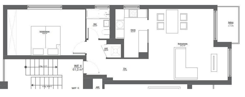 61 m² Wohnung, Grün und Zentral - Erstbezug nach Renovierung – Bild 28