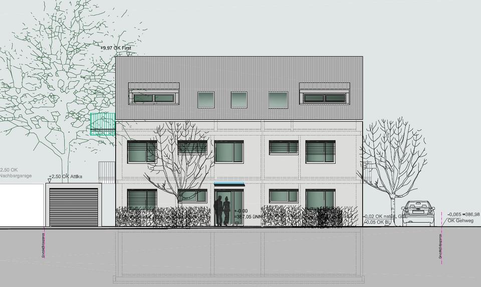 Sofort beziehbar: Neubau 3-Zimmer Gartenwohnung am Wasserturm 16 in Geisenfeld – Bild 27