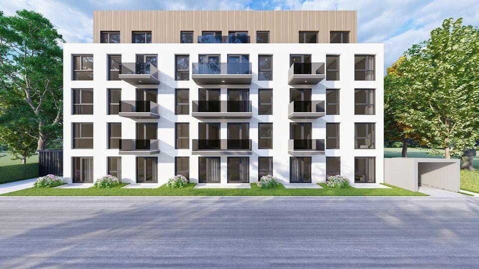 Bester Energiestandard! Moderne 1-Zi-Wohnung mit Balkon und Küche - KFW 40 NH – Bild 4