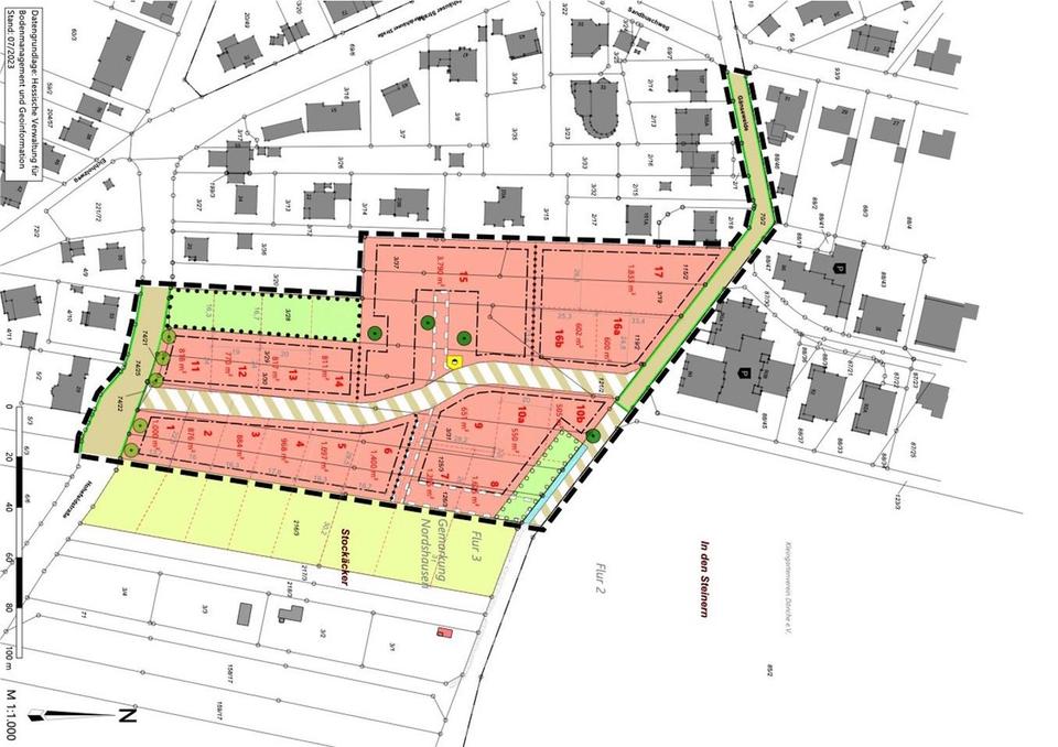 Baugrundstücke am Brasselsberg in Kassel