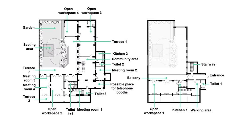 Büro mit separatem Garten auf der Friedrichstraße (A-Lage) – Bild 8