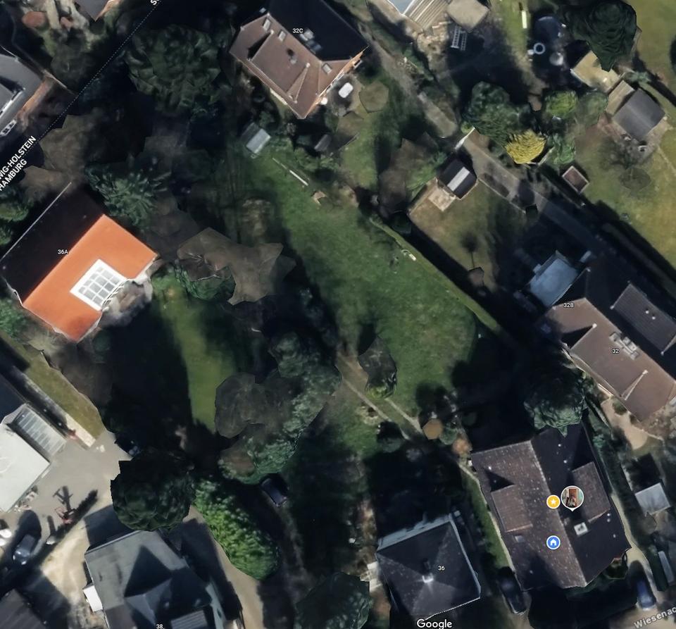 Baugrundstück 650qm zweite Reihe mit Wegerecht Hamburg Eidelstedt