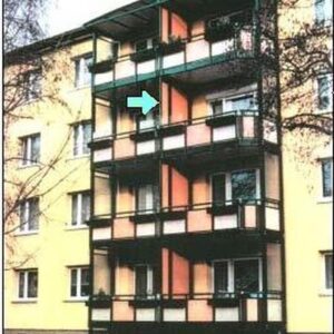 3 Zim.Wohnung, nahe Stadtzentrum, wie Park