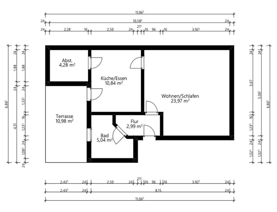 Wohnen im beliebtesten Viertel Leipzigs: Einraumwohnung mit Ausblick aufs Waldstraßenviertel – Bild 12