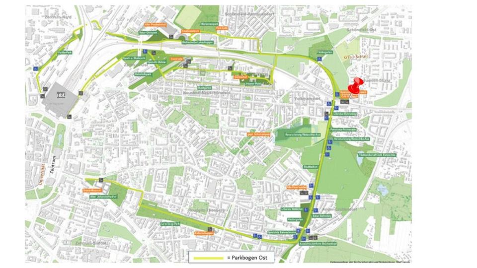 3-Zi. WHG + Balkon + Aufzug+Garten – Bild 15