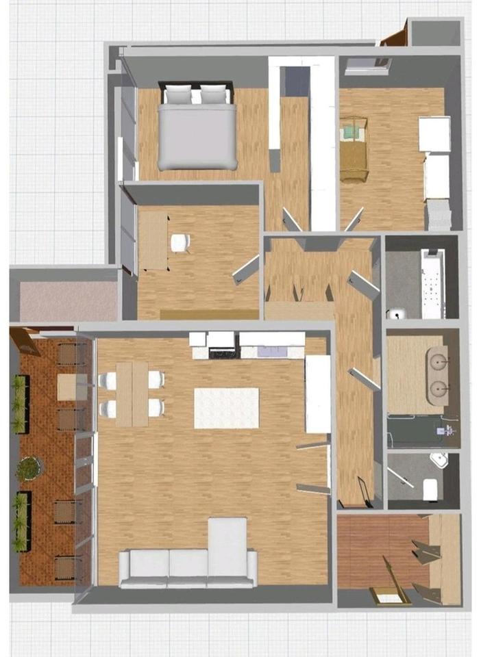 Top modernisierte 4 Zimmer Wohnung am Stadtrand mit super Aussicht, provisionsfrei – Bild 22