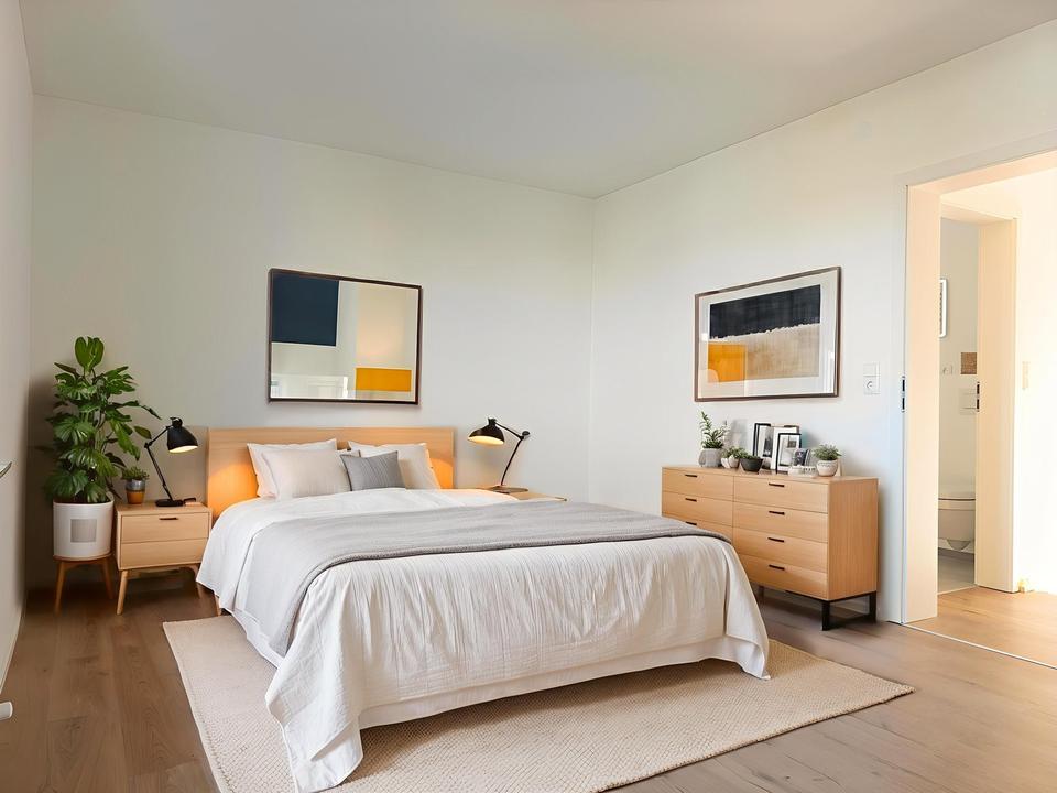 Stilvolle 2-Zimmer-Wohnung mit Balkon und Weitblick – modern renoviert und provisionsfrei – Bild 3