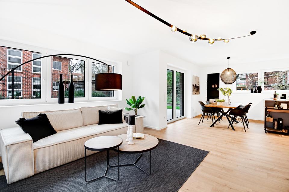 Nachhaltigkeit trifft auf Wohnkomfort! Erdgeschosswohnung mit Garten, KFW 40 NH Standard – Bild 12