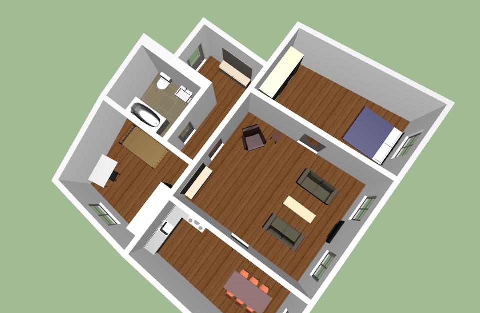 Schöne renovierte 3-Zimmer Altbauwohnung in Straubing (Kernstadt) – Bild 4