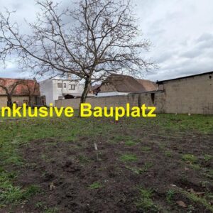 990 m² voller Möglichkeiten Zweifamilienhaus & Bauplatz