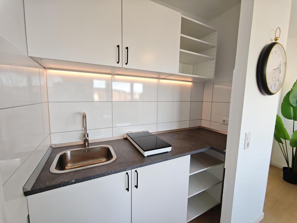 Sofort verfügbar: Sanierte, möblierte 1-Zimmer-Wohnung mit Balkon in Mannheimer Bestlage – Bild 10