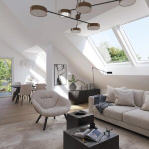 -wohnen mit teckblick-  NEUBAU 2,5 Zimmer DG-Wohnung mit großen Dachflächenfenstern