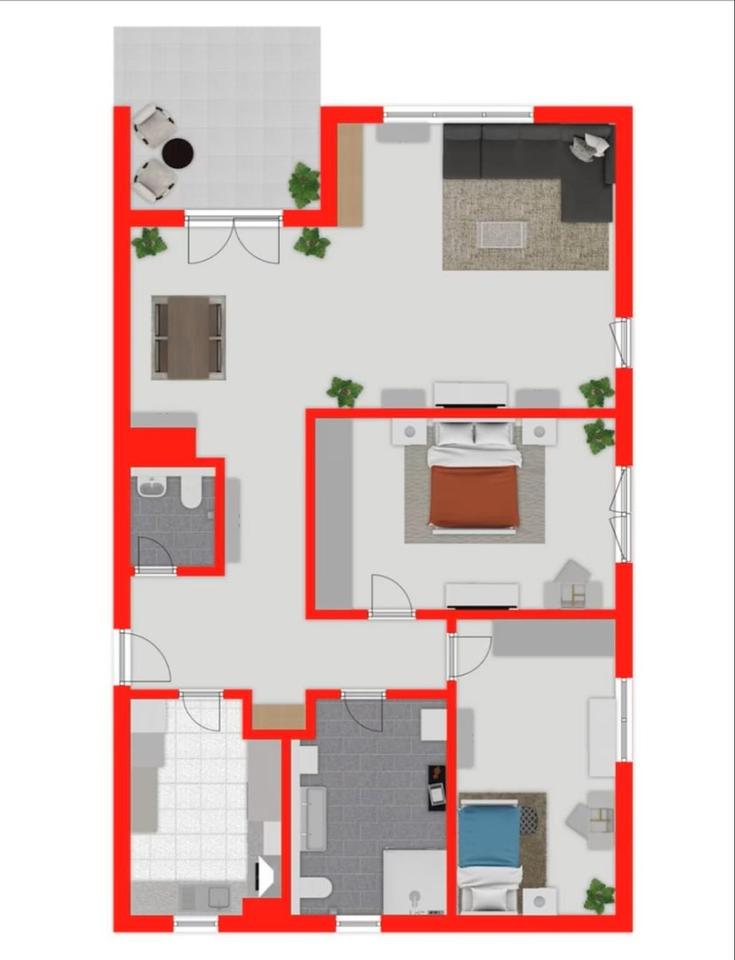 Charmante 3-Zimmer EG Wohnung mit Terrasse in Beimerstetten - kernsaniert – Bild 9