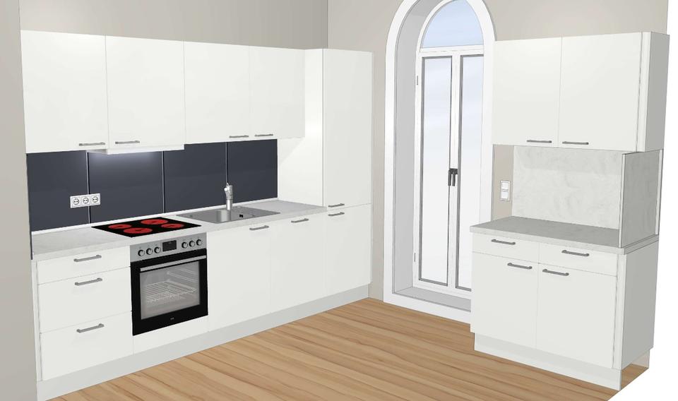 Wunderschöne 3-Zimmer-Wohnung mit Balkon und Küche – Bild 13