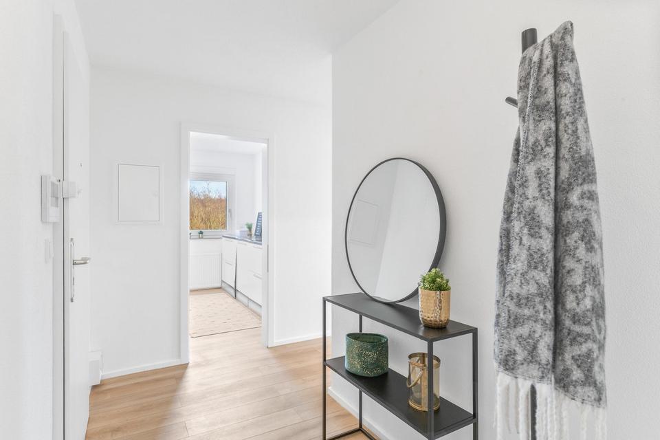 Bezugsfreie 3-Zimmer-Wohnung mit Balkon, Aufzug & Stellplatz – ruhiger Blick ins Grüne – Bild 25