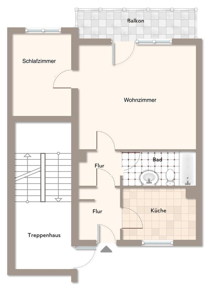 1,5 Zi. Wohnung • Englisches Viertel B.-Wedding – Bild 10
