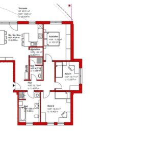 Exklusive 4-Zimmer-Wohnung mit Balkon ohne EBK in Schwanau