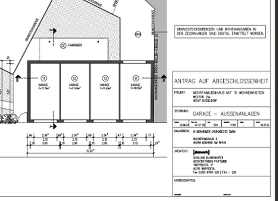 Vermietete Garagen als Kapitalanlage oder für Selbstnutzung in Düsseldorf-Benrath – Bild 2