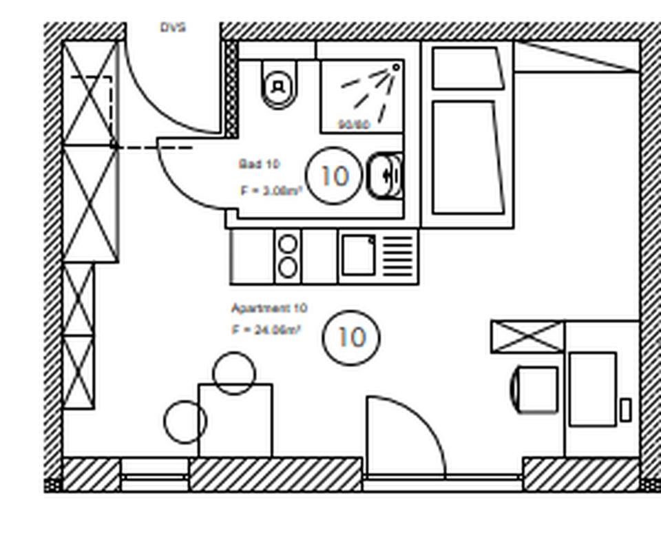 Zentrale Studentenapartments in Deggendorf – KfW 55, 5% degr. AfA, 100.000€ KfW ab 1,90% – Bild 21