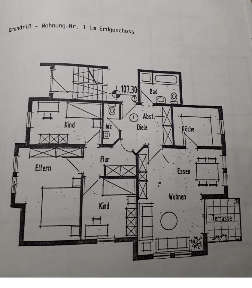Toll geschnittene Eigentumswohnung mit großer Sonnenterrasse