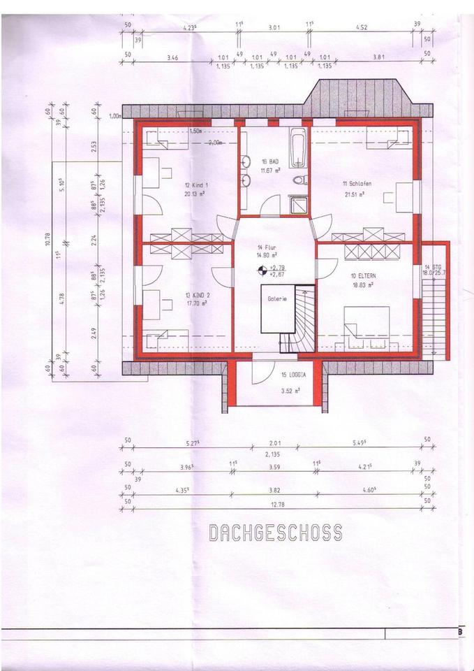 Großzügiges Einfamilienhaus mit Betriebshalle 10x18m – Bild 14