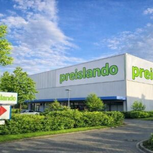 Logistikhalle von 1.700 bis 4.400 m² mit Bürofläche mit Hochregalen