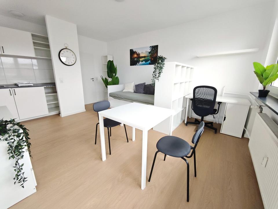 Sofort verfügbar: Sanierte, möblierte 1-Zimmer-Wohnung mit Balkon in Mannheimer Bestlage – Bild 8