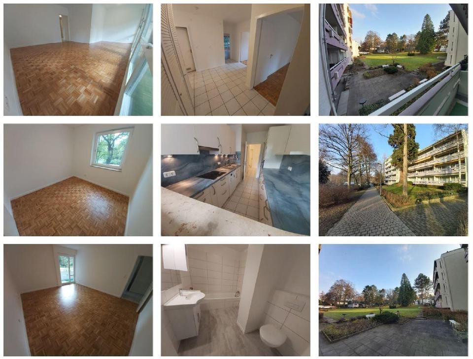 Schöne helle 3 Zimmerwohnung mit Essecke Zentral im Grünen von Wiesbaden, 2 Balkone