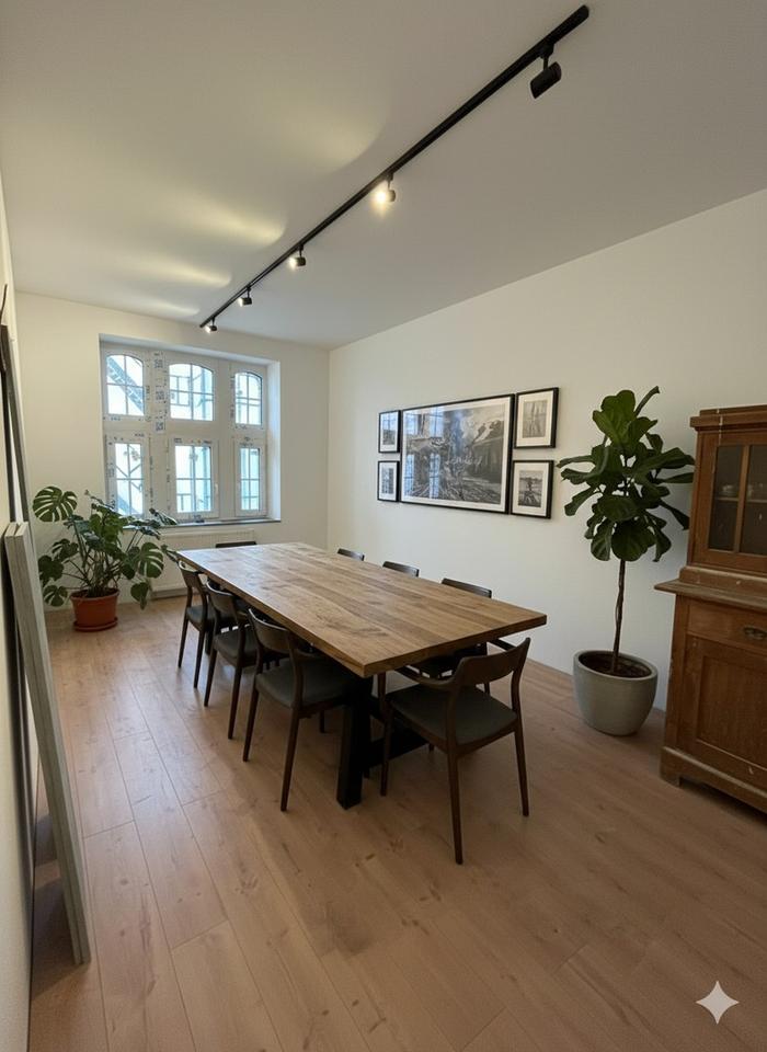 Altbau-Wohnung : 3-Zimmer Wohnung inkl. Balkon | Kernsanierung 2025 – Bild 2