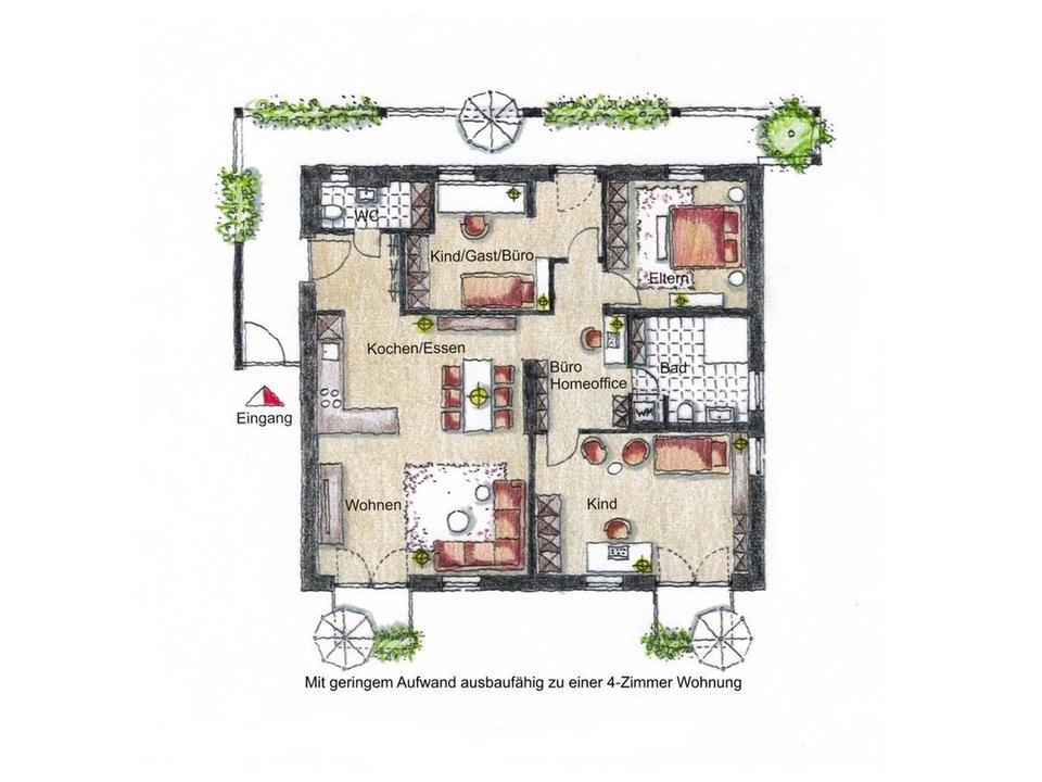 Vermietung oder Selbstnutzung? 2-Zi und 3-Zi Neubau Wohnungen Freyung Stadtmitte – Bild 16
