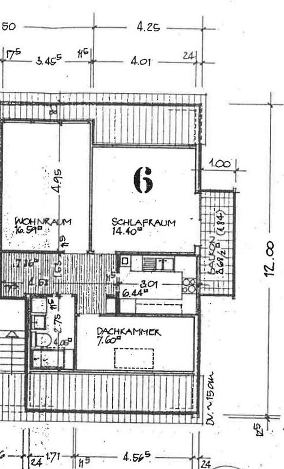 3-Zimmer-DG Wohnung in guter Lage mit Aussicht – Bild 16