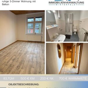 Charmante, frisch renovierte 3-Zimmer-Wohnung mit Balkon in ruhiger Lage von Duisburg-Untermeiderich