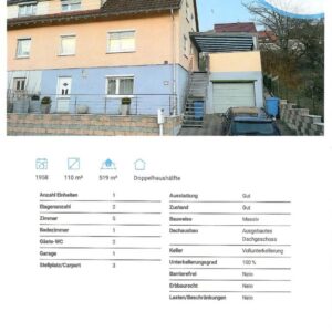 Doppelhaushälfte zu Verkaufen