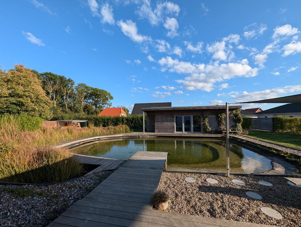 Architektenhaus (KfW 40) mit Schwimmteich + Nebengebäude ( 78 m²)+Solar – Bild 5