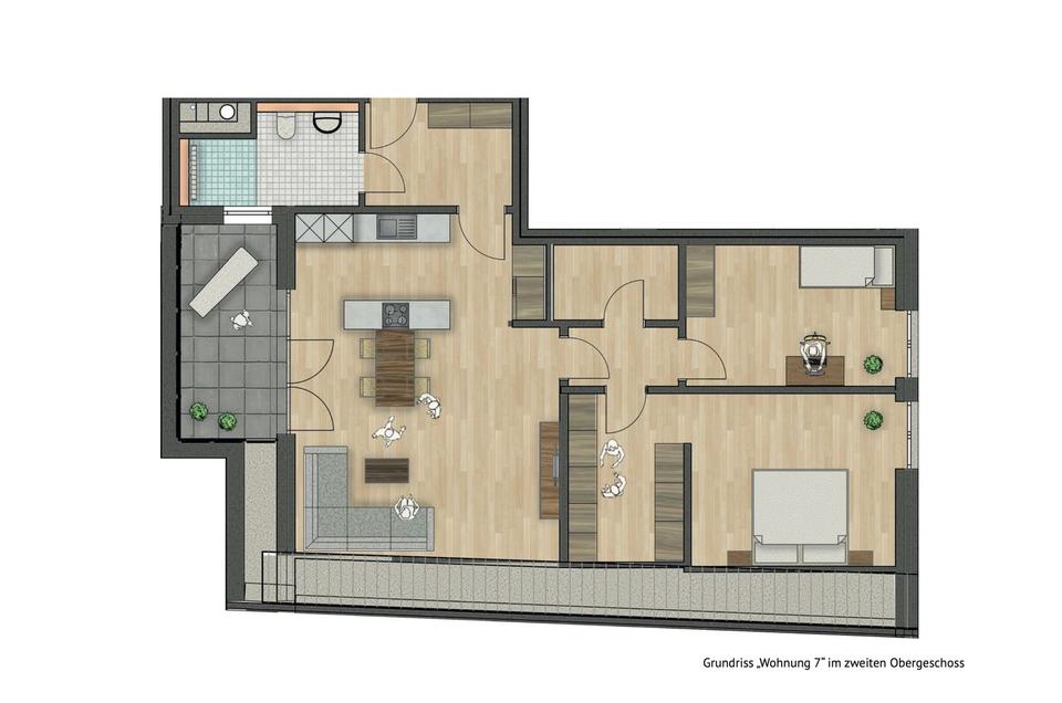 Wohnen und Leben im Herzen Drensteinfurts, moderne Eigentumswohnungen – Bild 11