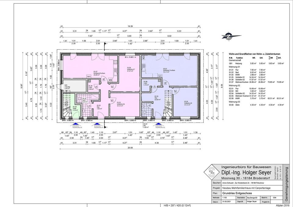 4-Raum-Wohnung in Lieblingshof - Doppelhaushälfte – Bild 17