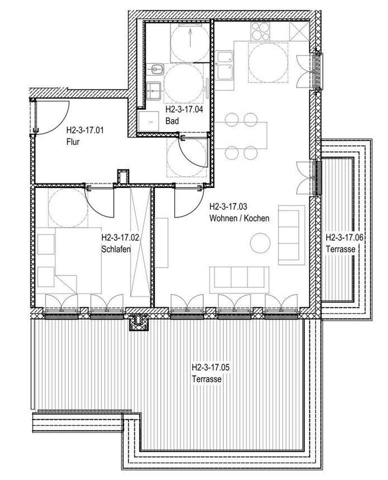 Großzügige 2-Zimmer-Neubauwohnung mit Süd-Dachterrasse – Zweitbezug Bezugsfrei ab sofort – Bild 11
