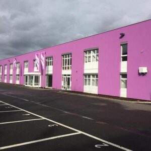 Büro/Soz. R. 206m², Lager-Produktion 750m², Freifl.  >5000m² (Option + CNC Zerspanung ca.400m²