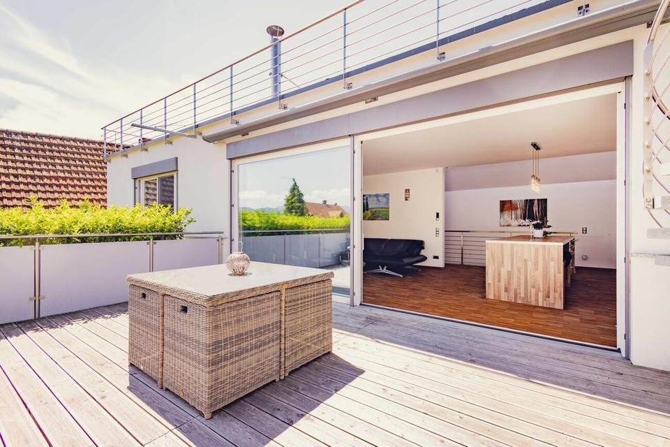 Dem Himmel so nahe ☀️Luxus * Loft * Penthouse 146m2 * 3 Terrassen * Traumblick