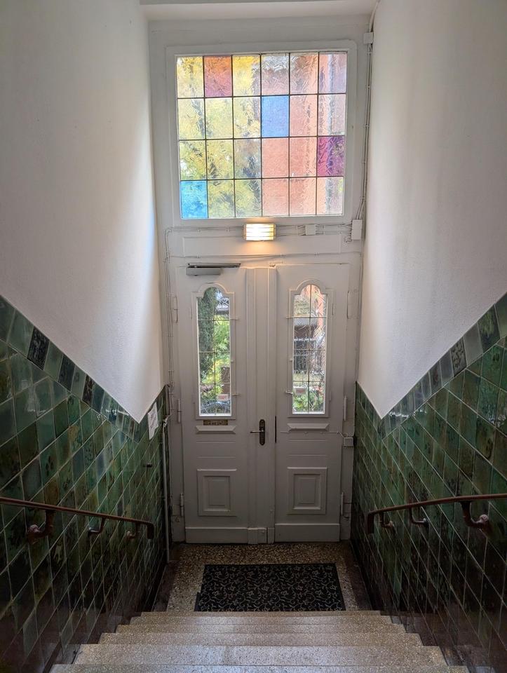 BS Innenstadtnah: 5-Zi. Altbau Wohnung im 1. OG von Privat: BLK, Stuck, Parkett, Garten – Bild 15