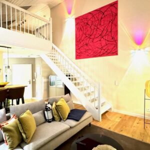 Aussergewönlich Wohnen 2-R- Galerie möbliert mit Dachterrasse Traumküche Lift u.TG !