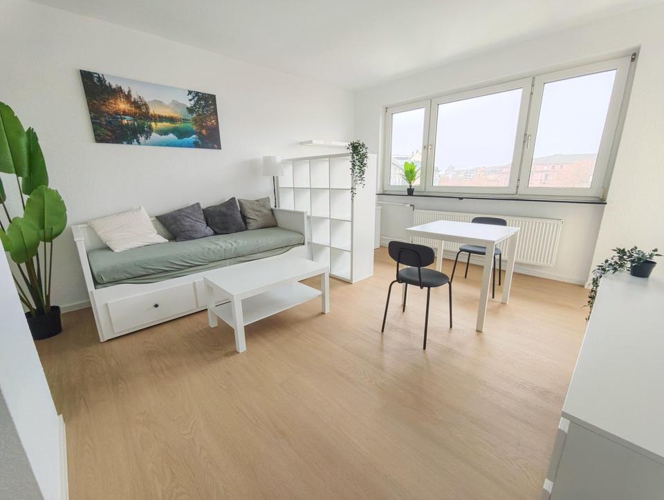 Sofort verfügbar: Sanierte, möblierte 1-Zimmer-Wohnung mit Balkon in Mannheimer Bestlage – Bild 12