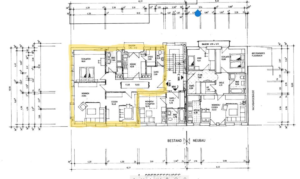 100 qm Wohnung mit Renovierungsbedarf in bester Lage – Bild 8
