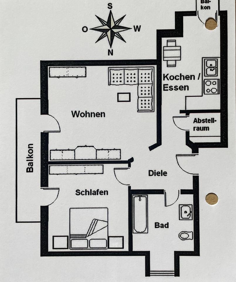 2 ZKB DG-Wohnung in ruhiger Wohngegend von Bad Griesbach – Bild 15